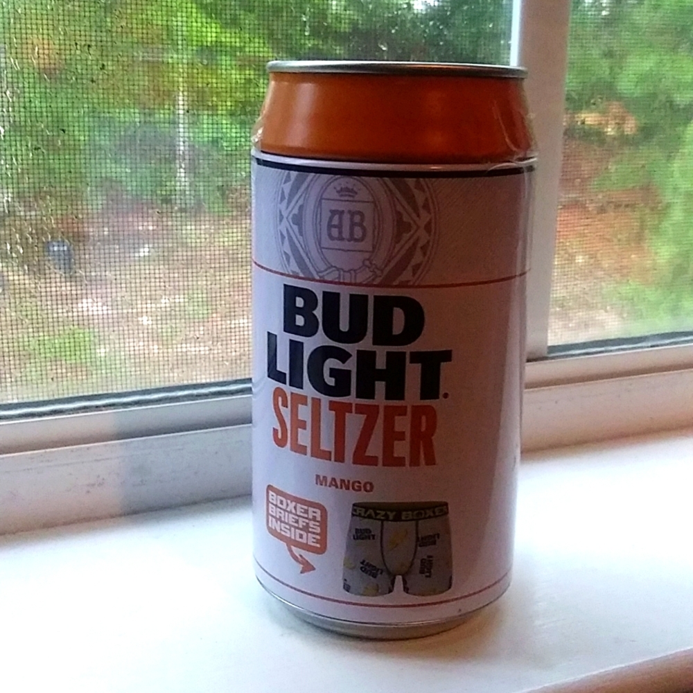 MEN'S BOXER BRIEFSCRAZYBOXER Bud Light Seltzer MangoBoxer Briefs.
